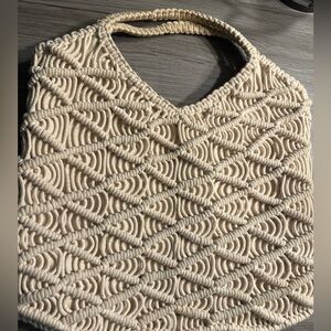 Beautiful Boho Love Stitch Cotton Crochet Bag! ☮️